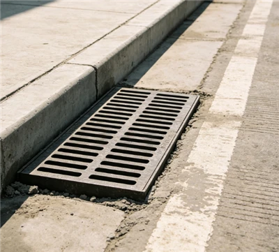 Grătar de scurgere de calitate industrială de calitate grea-